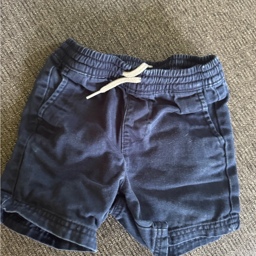 Old Navy Blue Casual Shorts Elastic Waistband